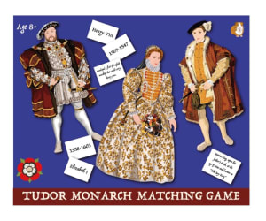 Matching Game: How Well Do You Know Your Tudor Kings & Queens? (8 +)
