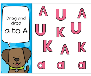 Matching Letters PowerPoint