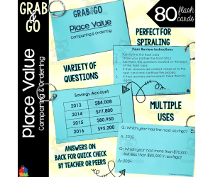 Math Flash Cards | Place Value