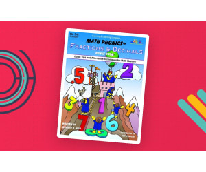 Math Phonics Fractions & Decimals: Quick Tips and Alternative Techniques for Math Mastery