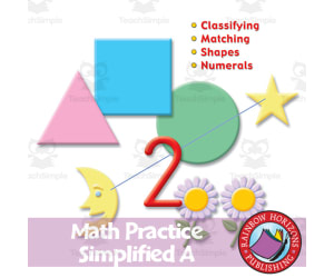 Math Practice Simplified A - Preschool Concepts