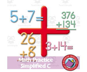 Math Practice Simplified C - Addition