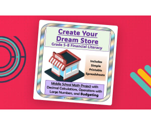 Create Your Dream Store – Decimal Math Project