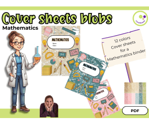 Mathematics Binder Covers – Templates for Classroom Use