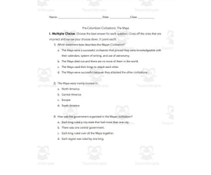 Mayan Civilization: Assessment