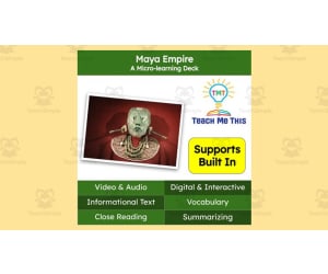 Mayan Empire | Reading Comprehension Deck | Interactive Lesson
