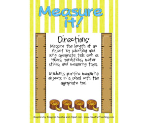 Measure it Measurement Tools Activity