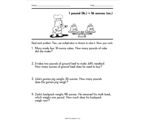 Measurement, Geometry, and Data Analysis Printable Workbook for Grade 3