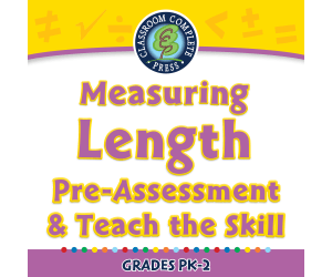 Measurement: Measuring Length - Pre-Assessment & Teach the Skill - MAC Software