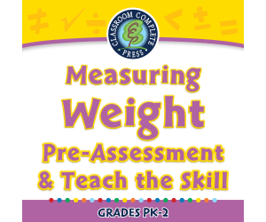 Measurement: Measuring Weight - Pre-Assessment & Teach the Skill - MAC Software