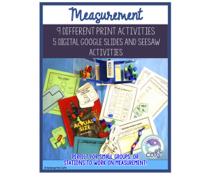 Measurement: Printable and Digital Activity Bundle | Google Slides and Seesaw