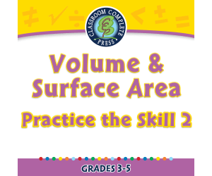 Measurement: Volume & Surface Area - Practice the Skill 2 - FLASH-MAC
