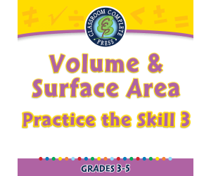 Measurement: Volume & Surface Area - Practice the Skill 3 - FLASH-MAC