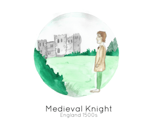 Medieval Knight: Parts of a Suit of Armor Printable Activity