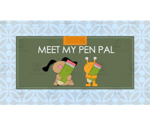 Meet My Pen Pal Role Play Activity
