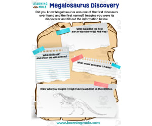Megalosaurus Discovery Activity