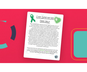 Mental Health Superheroes Activity