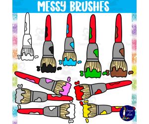 Messy Brush Set