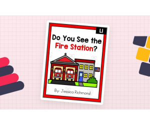 Mini Reader: Do you see the Firestation - Adapted version