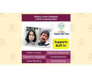 Misery Loves Company | Figurative Language Activity | Micro-Learning Deck