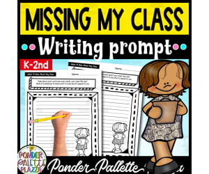 Missing My Class - End of Year Writing Prompt
