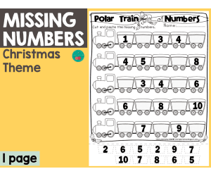 Missing Numbers Polar Trains