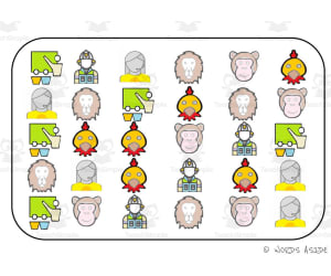 Mixed Semantic Activity Boards Pack 12