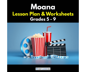 'Moana' Lesson Plan & Worksheets | Grades 5 - 9