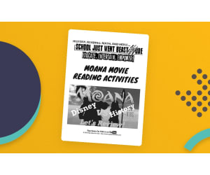 Moana Reading Comprehension Activities Bundle