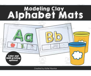 Modeling Clay Alphabet Mats