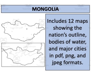 Mongolia Map Resources