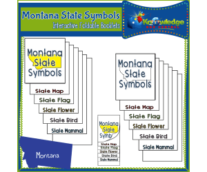 Montana State Symbols Interactive Foldable Booklets – EBOOK