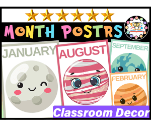 month posters moon themed