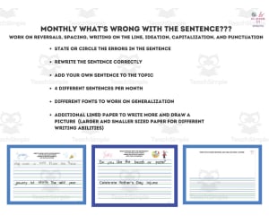 Monthly What's Wrong with the Sentence?