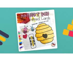 Mother's Day Bee Kid Craftivity