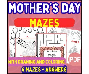 Mother's Day Mazes (PDF)