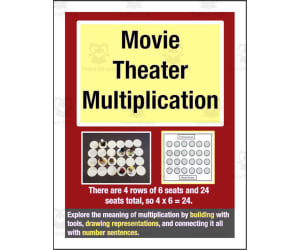 Movie Theater Multiplication: Real World Project Using Arrays, Rows and Columns