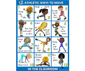Moving in the Classroom Series: Athletic Visuals