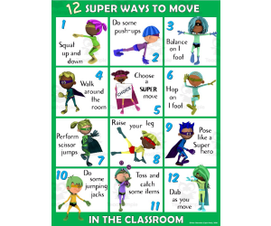 Moving in the Classroom Series: Super Ways to Move Visuals