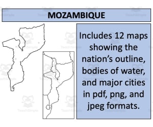 Mozambique Map Resources