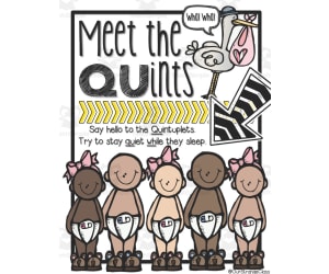 Mr. and Mrs. QU Activity Pack