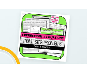 Multi-Step Problems with Rational Numbers NOTES & PRACTICE