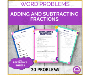 Multi Step Word Problems | Adding and Subtracting Fractions