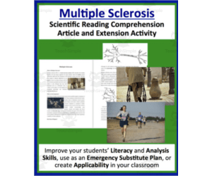 Multiple Sclerosis Reading Comprehension Article - Grade 8 and Up