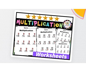 Multiplication Fact Practice – Touch Dot Worksheets