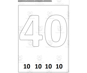 Multiplication Repeated Addition Mats with Cubes x10