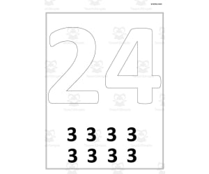 Multiplication Repeated Addition Posters x3