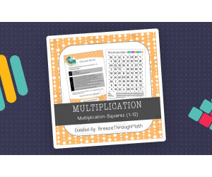Multiplication Squares (1-12) Game