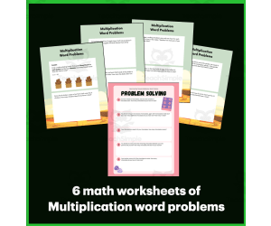 Multiplication Word Problems for 3rd Grade