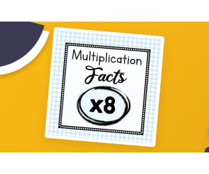 Multiply by 8 Worksheets with Answer Keys